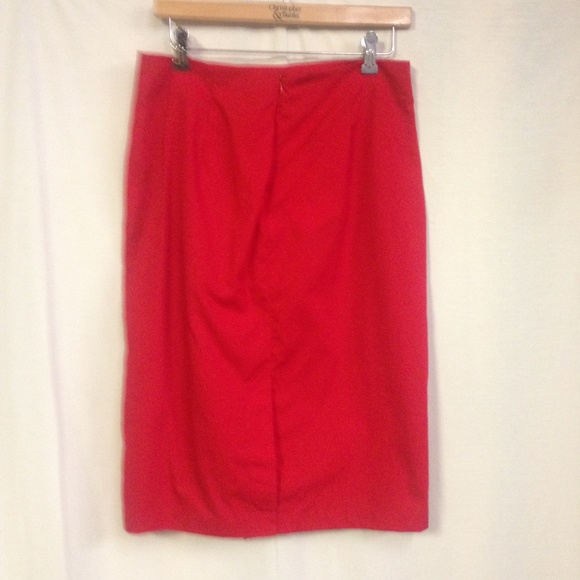 Women's Ruffle Pencil Midi Skirt - Who What Wear R - Picture 6 of 6